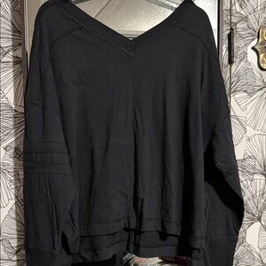 SO Women's Black Long Sleeve Top